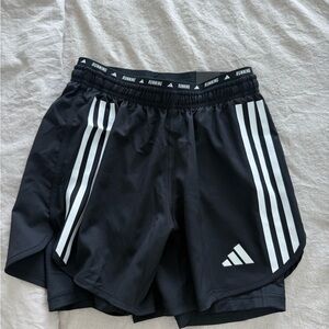 Adidas Black Running Shorts